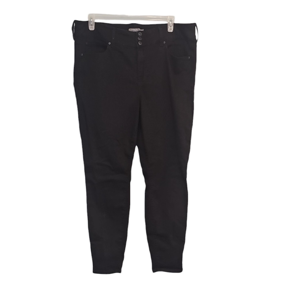 🌺 Torrid Black Jeggings, Size 22T
